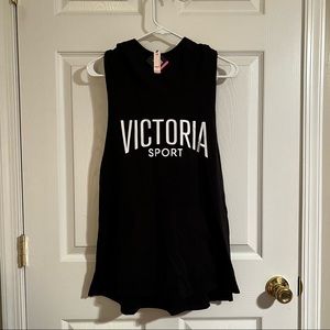 NWT Victoria Sport Cutoff Sweatshirt